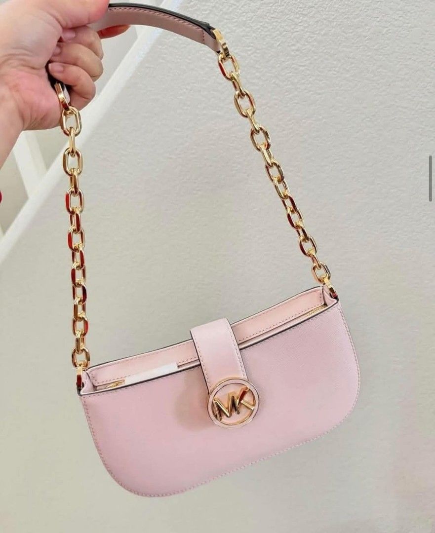 Michael Kors Small Carmen Pouchette (Category: Luxury Bags & Wallets) located in Guagua. Submitted by WearDTwinsCollections (Listing ID 1349199237, Image 2). Description: Authentic ♡ Brand New ♡ PH onhand, ready to ship ♡.