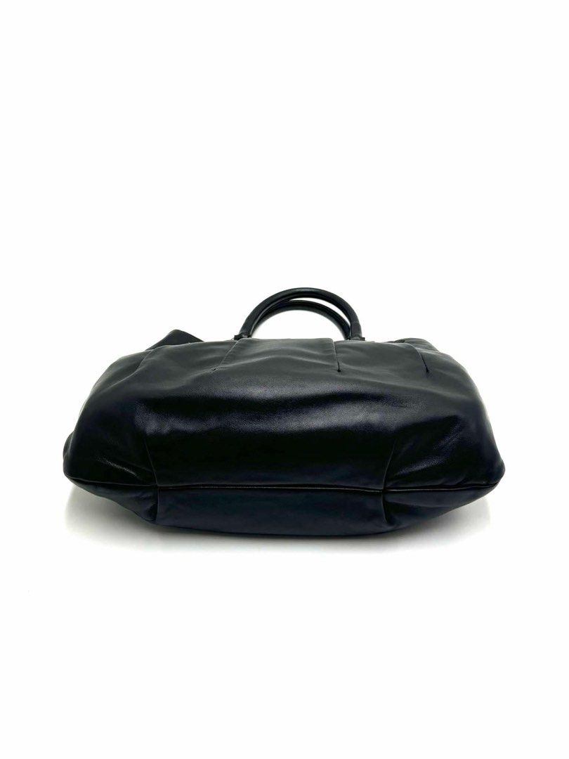 Prada Dual Strap (Category: Luxury Bags & Wallets) located in Paranaque City. Submitted by preloveditems111 (Listing ID 1349219127, Image 2). Description: prada dual strap leather: smooth calf silver hardware size: small.