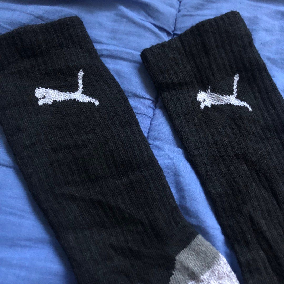 Puma socks (Category: Socks) located in Dagupan City. Submitted by vernzkee (Listing ID 1349216101, Image 2). Description: Fits 7-10.5 Shipping via jnt.