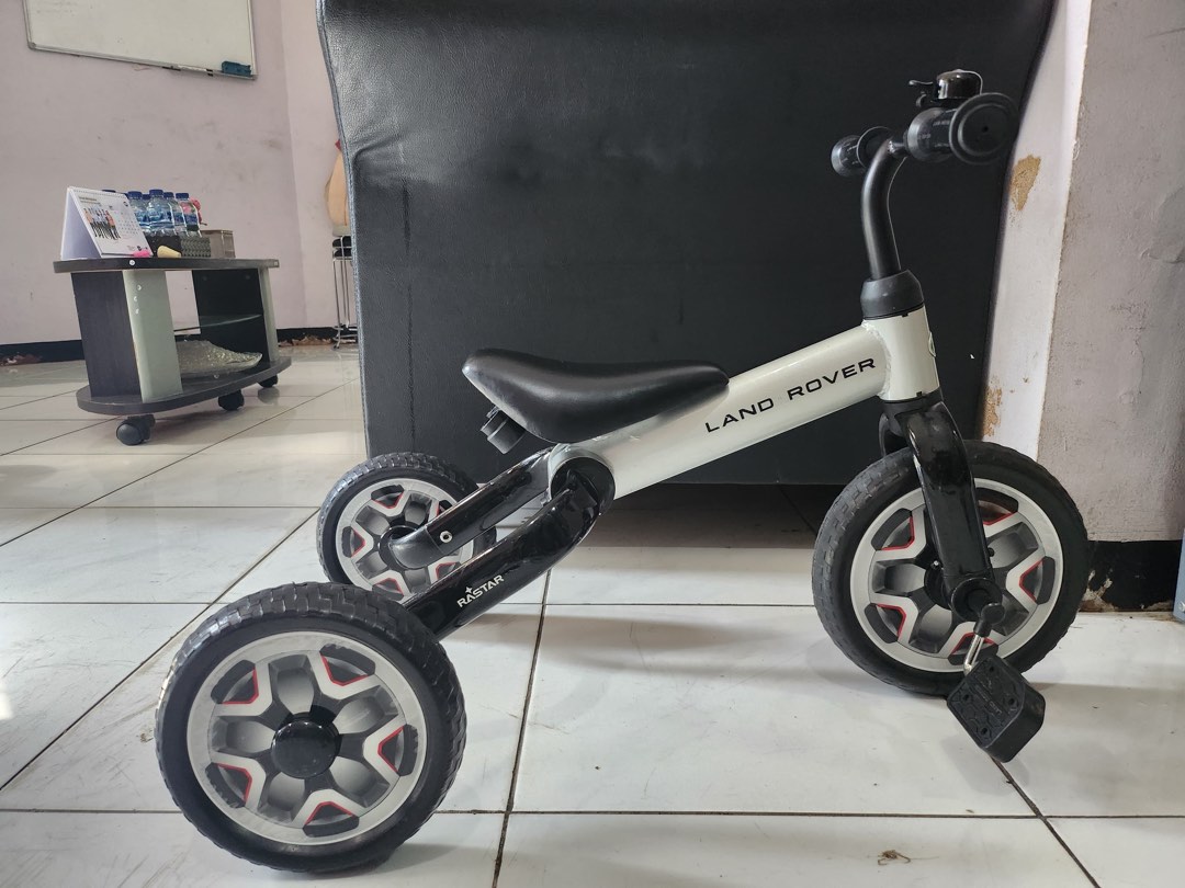 Sepeda anak Land Rover 3 in 1, Olah Raga, Sepeda di Carousell