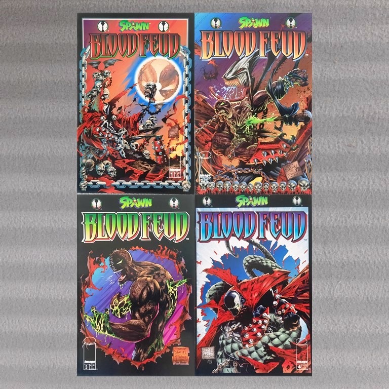 Spawn: Blood Feud 4/4 Complete Set (Image Comics) Alan Moore, Tony ...