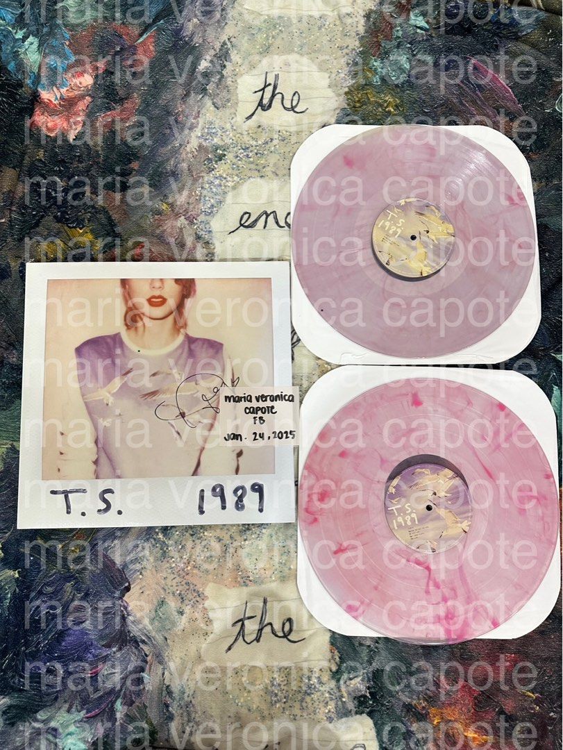 Taylor Swift Signed 1989 RSD Pink Vinyl (Category: Vinyls) located in Marikina City. Submitted by veronicapote (Listing ID 1349126500, Image 2). Description: Taylor Swift Signed 1989 Pink Vinyl RSD (1 of 250 copies worldwide) - all barcodes and identifiers match discogs - asking $3,950 (already includes international shipping and paypal g&s) - accepting paypal g&s, gcash, maya, unionbank, bpi, and seabank 📍Location: Marikina City, PH ✈️ Internat