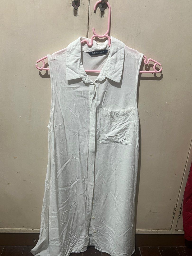 Terranova White Dress Cotton (Category: Dresses) located in Manila. Submitted by jessieavan (Listing ID 1349334528, Image 1). Description: Rfs: di na kasya sakin Flaws: none Best quality: malambot.