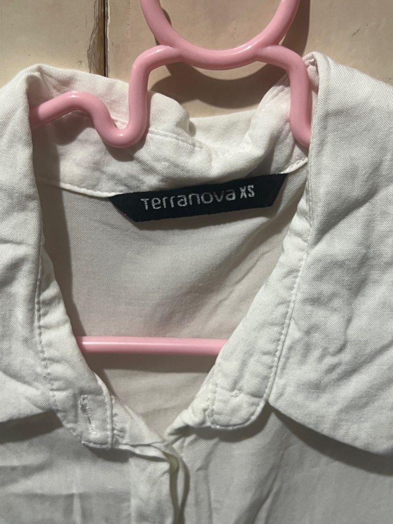 Terranova White Dress Cotton (Category: Dresses) located in Manila. Submitted by jessieavan (Listing ID 1349334528, Image 2). Description: Rfs: di na kasya sakin Flaws: none Best quality: malambot.