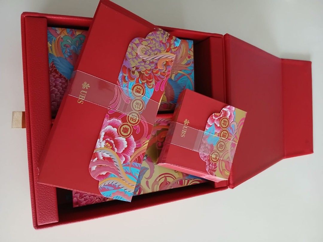 UBS red packets 2025 set, Hobbies & Toys, Memorabilia & Collectibles ...
