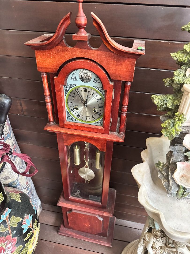 Vintage grandfather clock