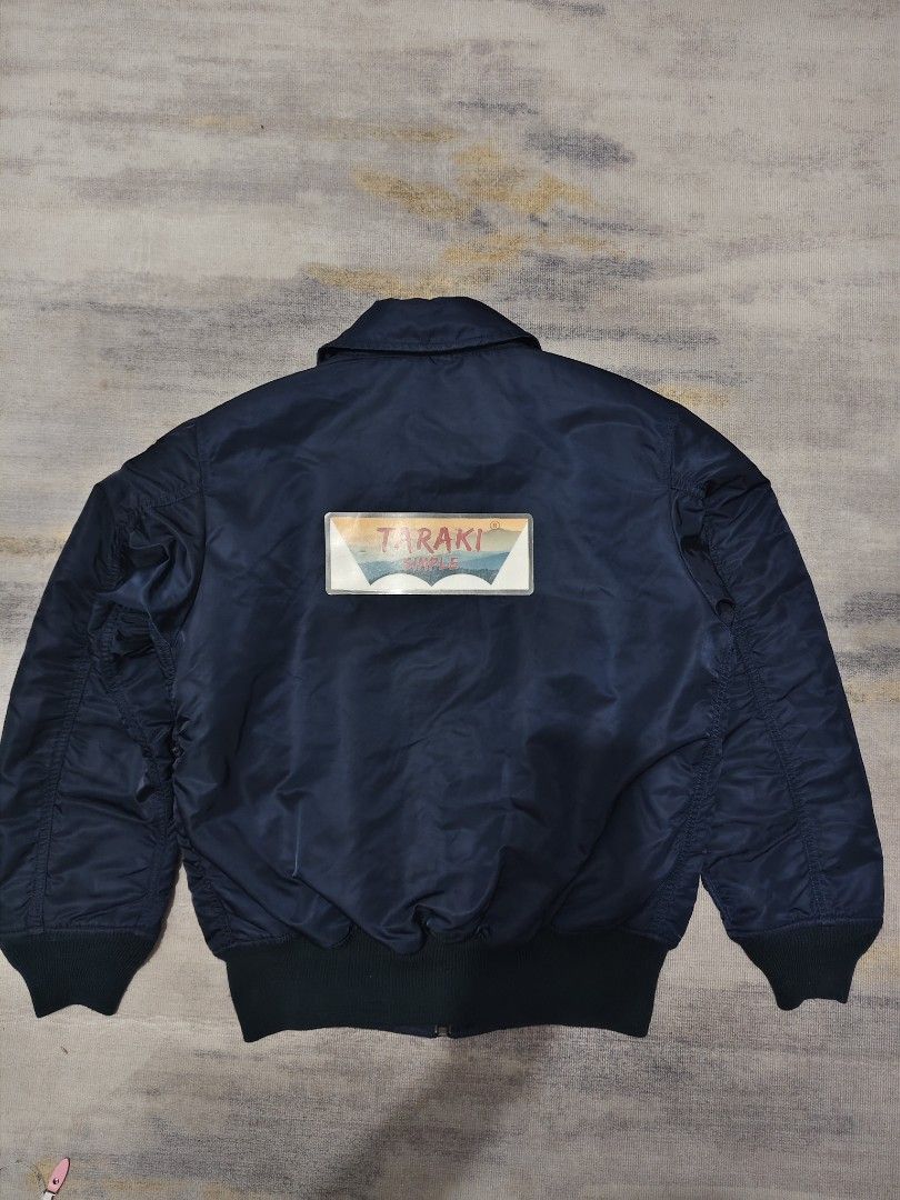 ALPHA JACKET FLYERS CWU BOMBER JACKET (Category: Coats, Jackets and Outerwear) located in Baguio. Submitted by igorotak.111.taraki.com (Listing ID 1349498100, Image 2). Description: FS ALPHA JACKET CWU FLYERS CWU BOMBER JACKET V.GOOD CONDI MILITARY SQUADRON PATCH ALPHA AIRLIFT COMMAND PATCH ALPHA LOGO PATCH USA FLAG PATCH NO ISSUES POGI NITO ♥️ L-25 W-22.5 L- ON TAG CAN FIT M-L CAN DO ASKING PRICE 8500 OR BEST OFFER.