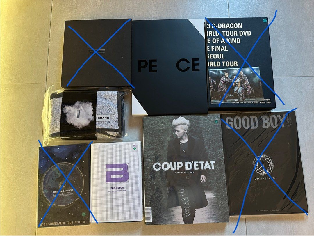 Big Bang GD-權志龍G Dragon-唱片大碟DVD 絕版concert - One of