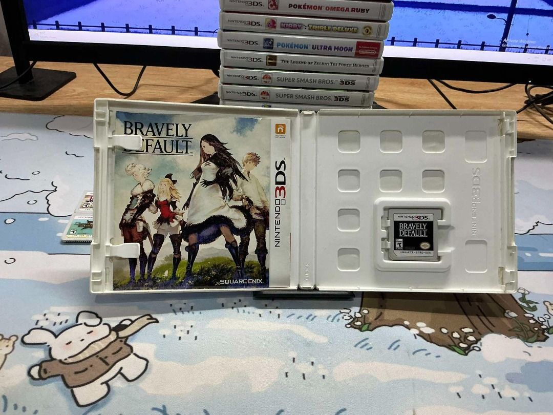 Bravely Default (Category: Nintendo) located in Mandaluyong City. Submitted by haldevar (Listing ID 1349374513, Image 2). Description: Hello! Welcome to Van Gaming, this shop is run by a college student who loves Pokemon, and games in general. All the games here are priced based on Price Charting. Feel free to ask any questions regarding the products you are interested in. Do note that I respond daily but not always instantly since I am a college