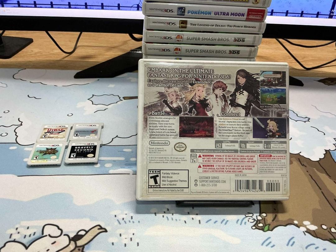 Bravely Default (Category: Nintendo) located in Mandaluyong City. Submitted by haldevar (Listing ID 1349374513, Image 3). Description: Hello! Welcome to Van Gaming, this shop is run by a college student who loves Pokemon, and games in general. All the games here are priced based on Price Charting. Feel free to ask any questions regarding the products you are interested in. Do note that I respond daily but not always instantly since I am a college