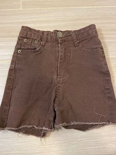 brown jean shorts 啡色牛仔短褲64220931970177110