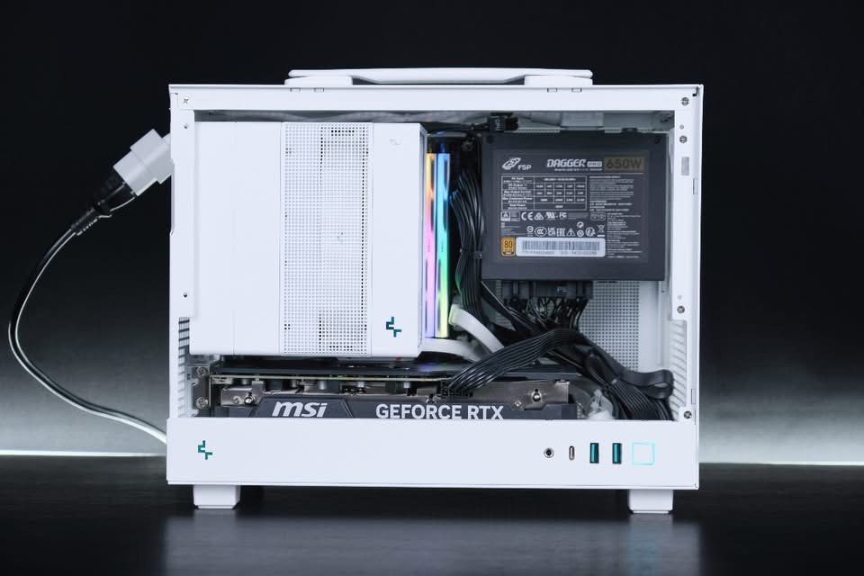 🌈08.08 SALE - RTX 5070 Ryzen 7 9800X3D 32GB 1TB Deepcool Ch260 White/Black Gaming MATX PC - Able to custom pc to RTX 5060 TI / 5070 / 5070 ti / 5080 / 5090 (Comparable with PS5 Pro)63224286996098113