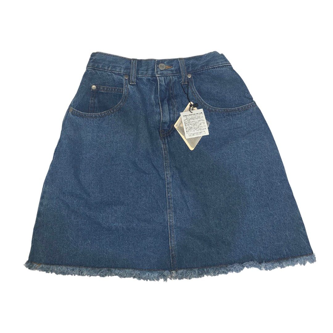 denim skirt brand new (Category: Skirts) located in Manila. Submitted by rurusaid (Listing ID 1349415452, Image 1). Description: from japan brand new with tag rfs: not my style no flaws never been used .