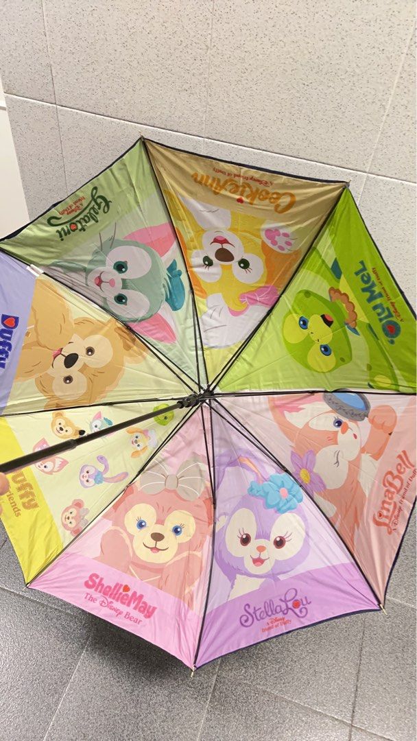 Disney Duffy & Friends Umbrella 達菲與好友 迪士尼直傘/長傘