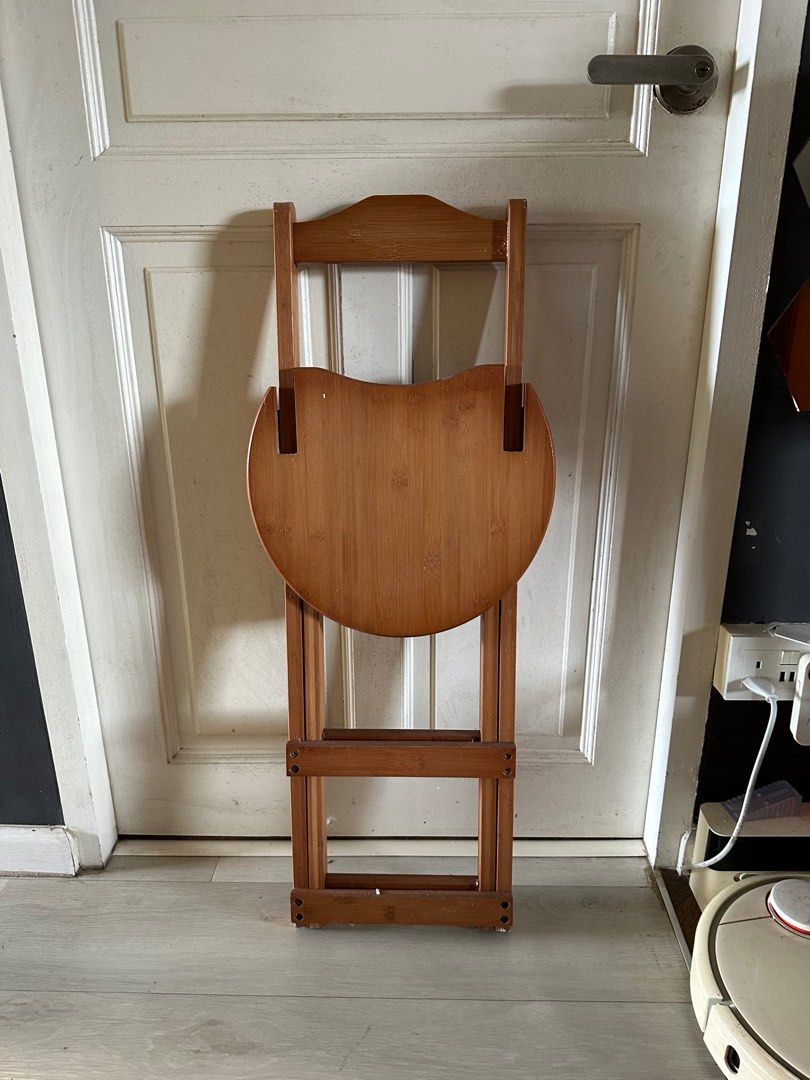 Foldable Stool (Category: Outdoor Furniture) located in Singapore. Submitted by brycelauproperty (Listing ID 1349415451, Image 2). Description: Sitting height 50cm.