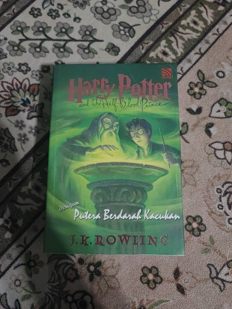 Harry Potter and The Half Blood Prince - J.K.Rowling, Hobbies & Toys ...