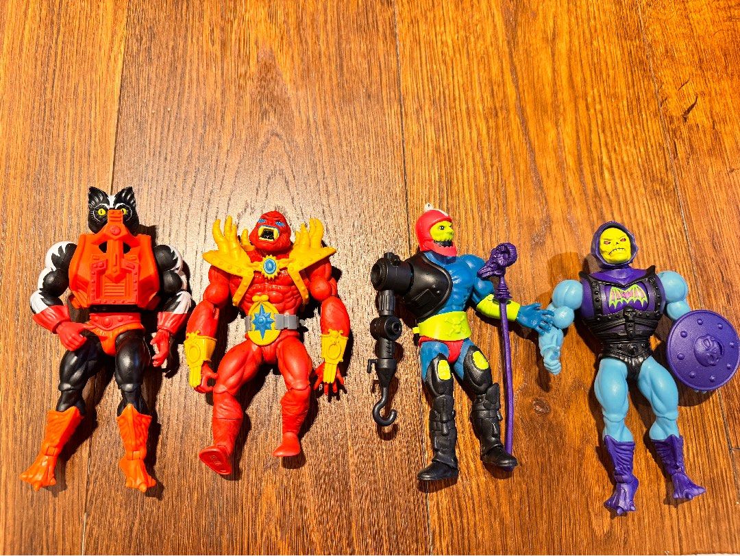He-Man characters (Category: Action & Battle Toys) located in Quezon City. Submitted by declutterqueenhigh5 (Listing ID 1349372321, Image 1). Description: My son’s lightly used toys. In good condition SKELETOR BEAST MAN TRAP JOE .