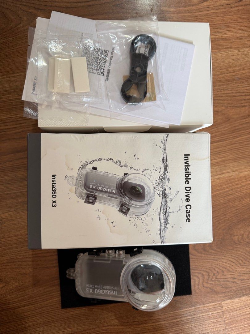 Insta360 x3 invisible dive case (Category: Video Cameras) located in San Juan City. Submitted by jerliu (Listing ID 1349416100, Image 1). Description: For sale Insta360 X3 Invisible dive case Complete with box and accessories Box got wet but still ok. Used once.