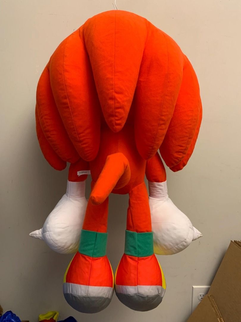 Jumbo Knuckles sonic the hedgehog plush Authentic (Category: Plushies & Soft Toys) located in Manila. Submitted by happyshoppersph (Listing ID 1349390164, Image 2). Description: RARE JUMBO AUTHENTIC.