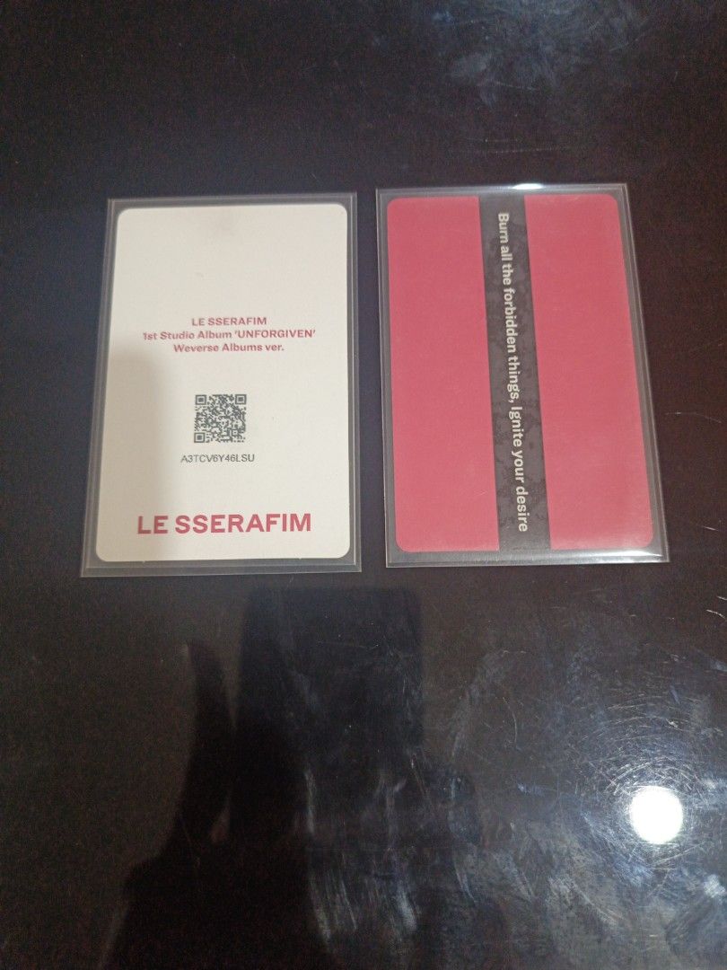 Le sserafim Eunchae official photocards (set) (Category: K-Wave Merchandise) located in Quezon City. Submitted by bjetp (Listing ID 1349487603, Image 2). Description: Eunchae official photocard condition :10/10.