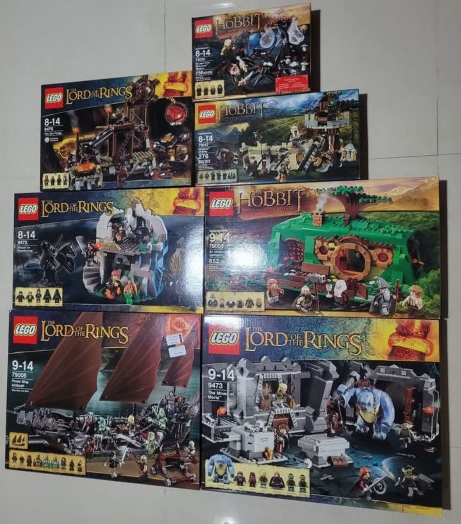 Lego Discontinued LOTR Sets, Hobbies & Toys, Toys & Games on Carousell