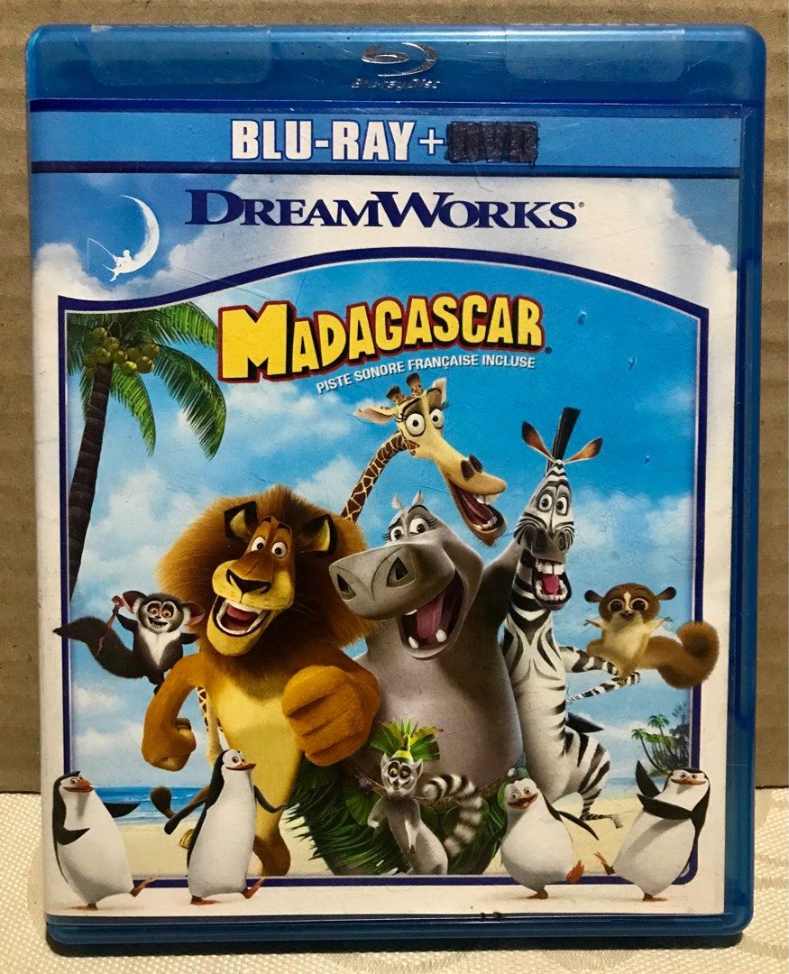 Madagascar 1 & 2 - Blu-Ray Bundle Sale! (Category: CDs & DVDs) located in Angeles City. Submitted by lensongsong (Listing ID 1349420464, Image 2). Description: Discs in excellent condition Made in USA add shipping MADAGASCAR Alex the lion is the king of the urban jungle, the main attraction at New York's Central Park Zoo. He and his best friends -- Marty the zebra, Melman the giraffe and Gloria the hippo -- have spent their whole lives in blissfu