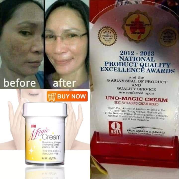 Magic Cream for Acne Pimples Stretchmarks and Darkspots (Category: Face Care) located in Quezon City. Submitted by sofia_1225 (Listing ID 1349465600, Image 3). Description: Good for 1 month use. See the difference in just 7 days! Magic cream is hydroquinone and mercury free. ❤️ Superbrands approve!! Php 499 only Before 550 West Triangle Q.C area 09152632728.