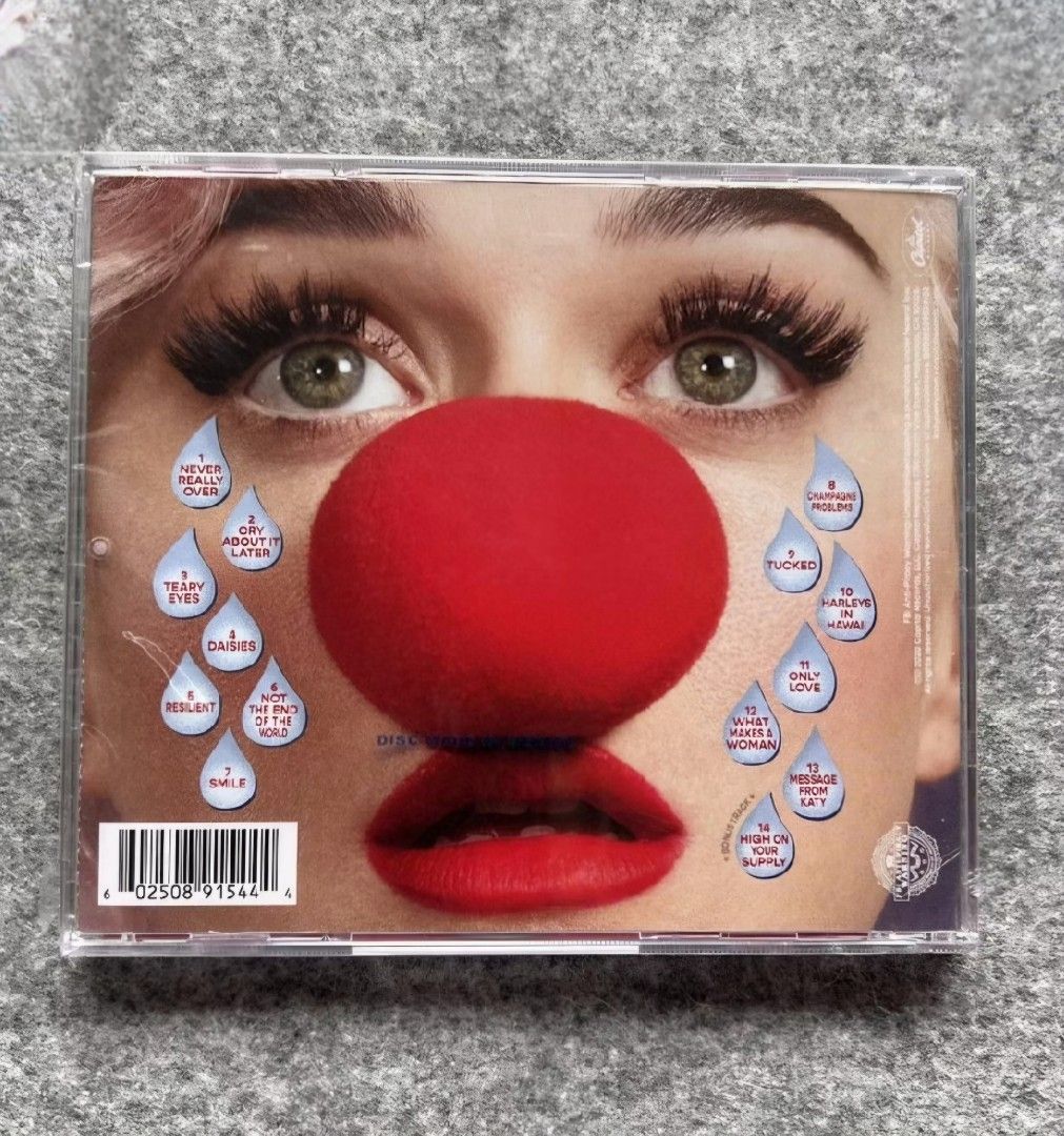 SMILE - Katy Perry CD (Category: CDs & DVDs) located in Dasmarinas. Submitted by ohsnaprecords (Listing ID 1349470928, Image 2). Description: Mode of Payment: Gcash Mode of Delivery: JNT/GGX Shoulder po ng buyer ang shipping fee. Interested? Dm me.
