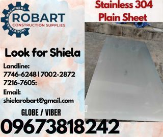 Stainless 304  Plain Sheet