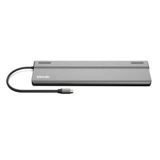 Vinnic 14-in-1 USB-C Duo Display Dual Video Output Expansion Dock New Year Lucky Gift64164064459394110