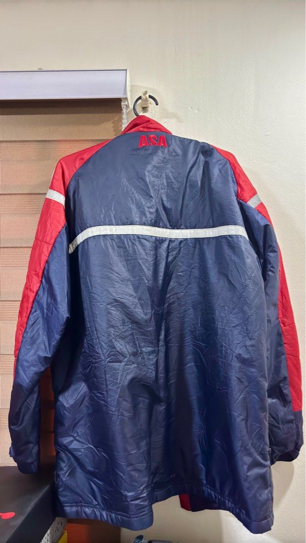 Adidas Jacket (Category: Coats, Jackets and Outerwear) located in Quezon City. Submitted by statquo (Listing ID 1349667717, Image 2). Description: Large Prestine condition 400 Pesos Fairview, QC.