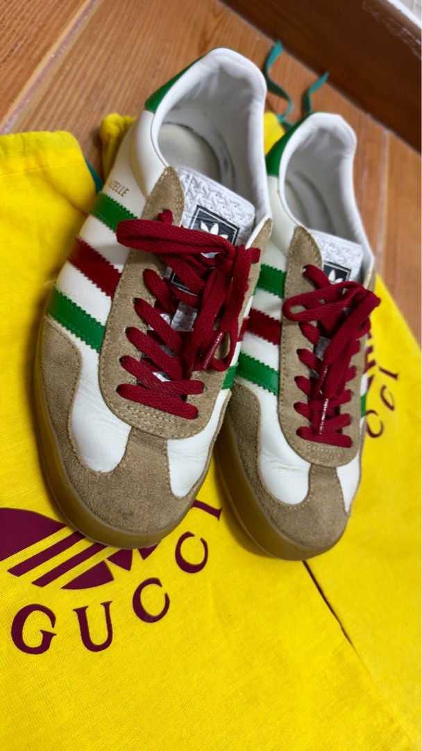Adidas X Gucci Gazelle 726487 , Luxury, Sneakers & Footwear on Carousell
