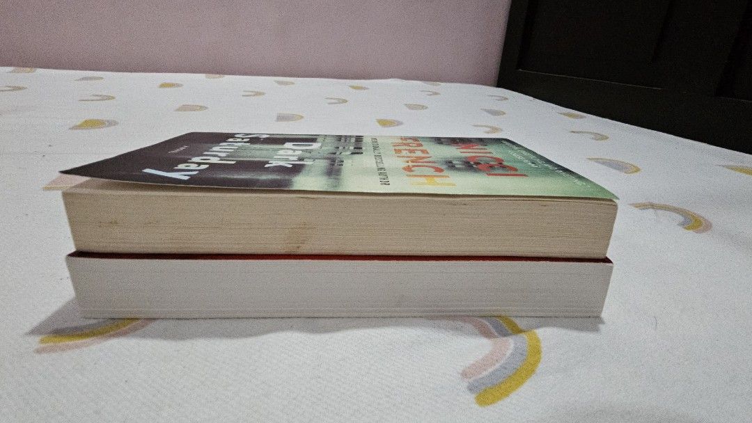 Books (Category: Storybooks) located in Muntinlupa City. Submitted by bmaxee (Listing ID 1349701660, Image 3). Description: 200 each Only darken edges Dark Saturday by Nicci French The Widow by Fiona Barton.