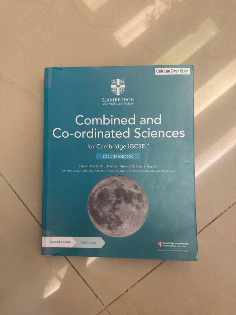 Cambridge IGCSE Combined & Co-ordinated Science (Coursebook), Hobbies ...