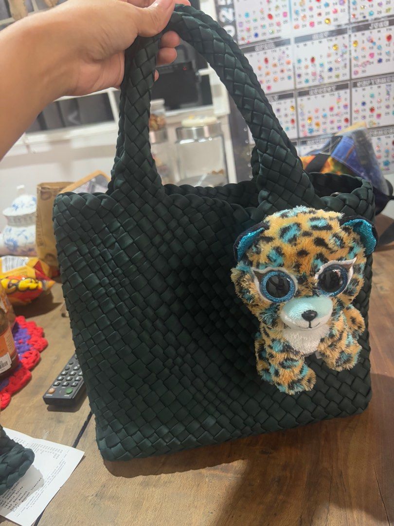 CMG bag (Category: Shoulder Bags) located in Makati City. Submitted by mkgrcb (Listing ID 1349641560, Image 1). Description: Original price: 2000 2 bags - 1 small shoulder bag, 1 handbag Handbag can also use the strap of small bag. Dolls attached on the bag using a pin. Can be removed. Small bag na may capybara, nakatahi but I think it can easily be removed too..