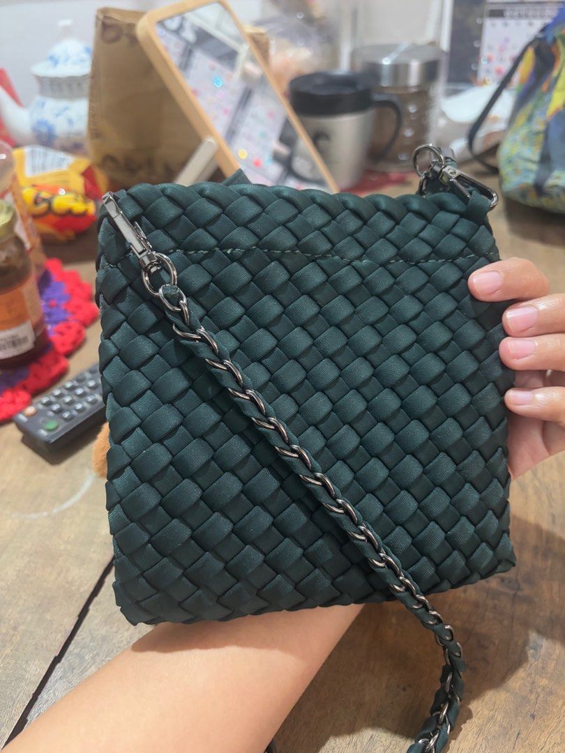 CMG bag (Category: Shoulder Bags) located in Makati City. Submitted by mkgrcb (Listing ID 1349641560, Image 3). Description: Original price: 2000 2 bags - 1 small shoulder bag, 1 handbag Handbag can also use the strap of small bag. Dolls attached on the bag using a pin. Can be removed. Small bag na may capybara, nakatahi but I think it can easily be removed too..