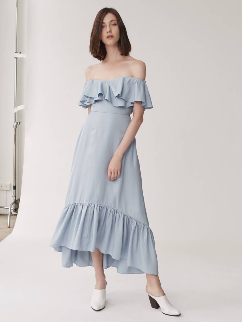 Collate The Label Belle Maxi Dress, Women's Fashion, Dresses & Sets ...
