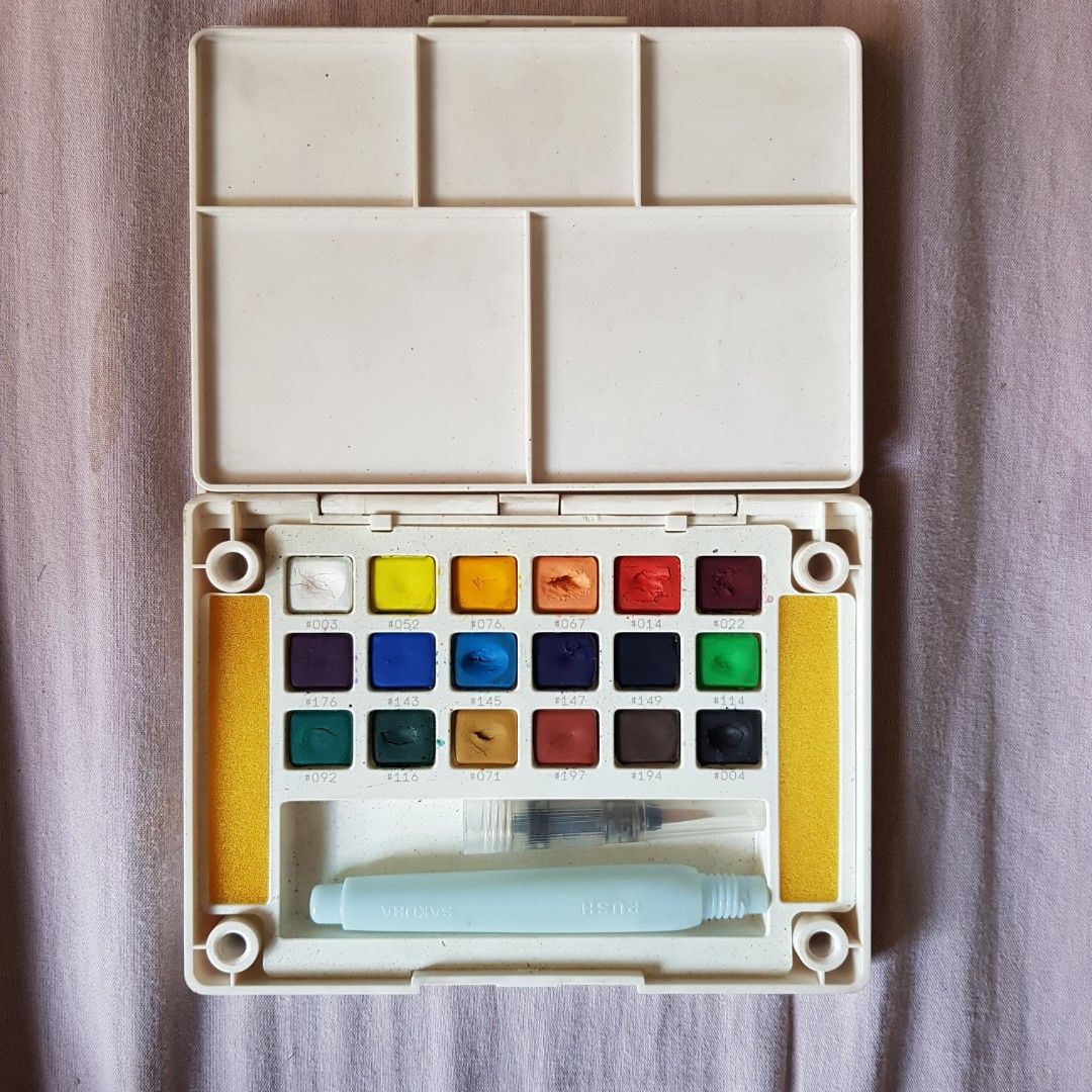 Declutter Art Materials (Category: Craft Supplies & Tools) located in Caloocan City. Submitted by raed0815 (Listing ID 1349597088, Image 2). Description: Hello ! Im selling some of my Declutter Art Materials that i never used much : - Sakura Koi Watercolor - 700 pesos (sold out) - Soft Pastels - 252 pesos - Bienfang Watercolor Pens - 800 pesos ( missing 2 pens ) // Suggest buy them all for 1,782 pesos // MOD: GCASH Delivery : Can ship using lalam