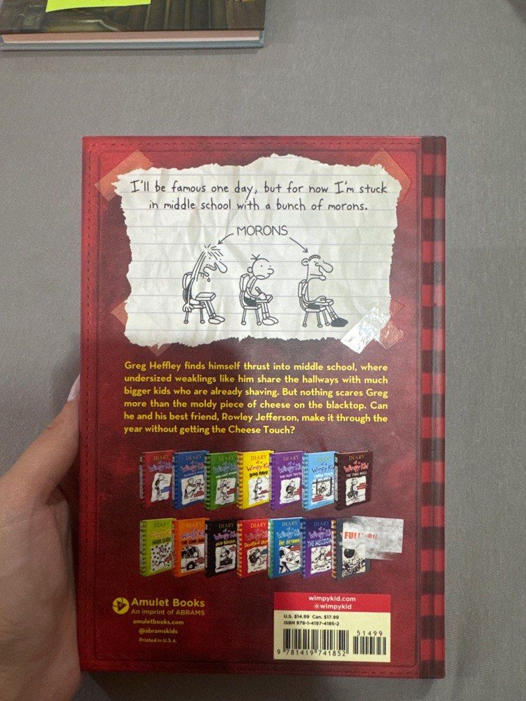 Diary of a Wimpy Kid (Category: Children's Books) located in Quezon City. Submitted by mkstudio88 (Listing ID 1349666705, Image 2). Description: .