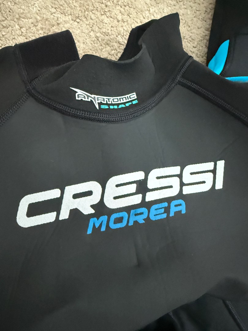 Cressi Morea Lady - Combinaison complète 3 mm femme, néoprène, bleu