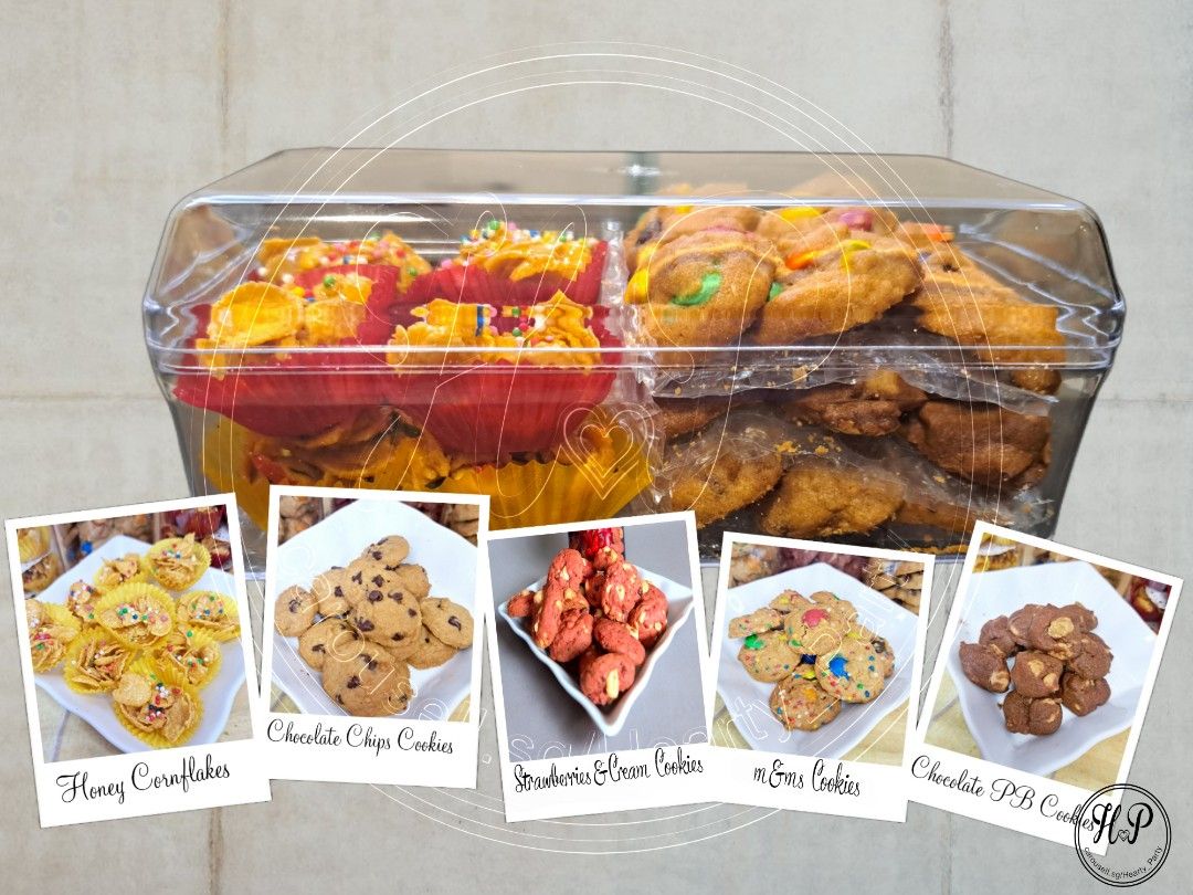 Hari Raya Kuih/ Cookies Sampler box, Food & Drinks, Homemade Bakes on ...