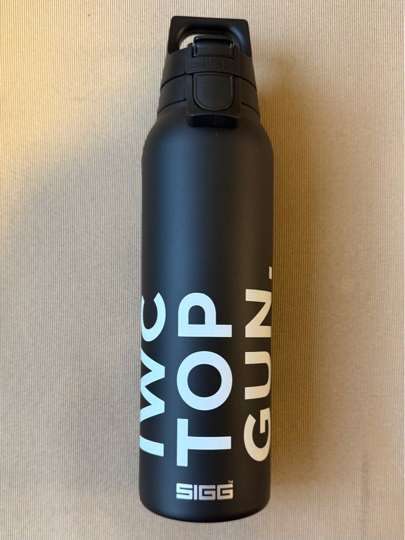 Image showcasing IWC Top Gun x Sigg Water Bottle 0.50L Rare, Luxury, Watches on Carousell