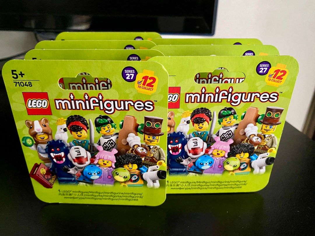 LEGO Minifigures 71048 Series 27 (Category: Lego & Building Sets) located in Manila. Submitted by clickedtocart (Listing ID 1349574990, Image 1). Description: LEGO Minifigures 71048 Series 27 Brand New and Sealed 295 each - REPRICED TO 250 each ‼️ Take all remaining: 720 ✅️ Hamster Costume Fan ✅️ Astronomer Kid ✅️ Pterodactyl ❌️ Longboarder - SOLD ❌️ Jetpack Racer - SOLD ❌️ Plush Toy Collector - SOLD ❌️ Pirate Quartermaster - SOLD Price + shippin