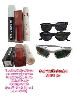 Lipstick bundle for 120 / 3  eyeglasses for 50