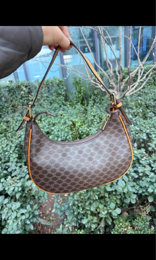 Lisa同款celine ava vintage bag 老花, 名牌, 手袋及銀包- Carousell