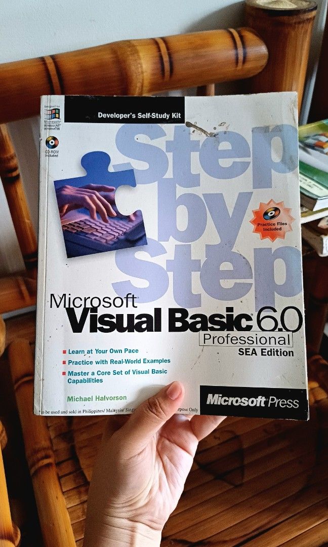 Microsoft Visual Basic 6.0 (Category: Textbooks) located in Santa Barbara. Submitted by pastelscribble (Listing ID 1349593942, Image 1). Description: Lp: 150php.