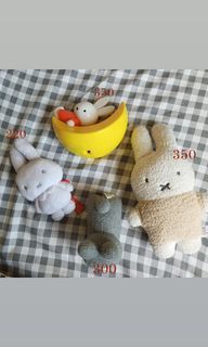 MIFFY charm, plush, lamp