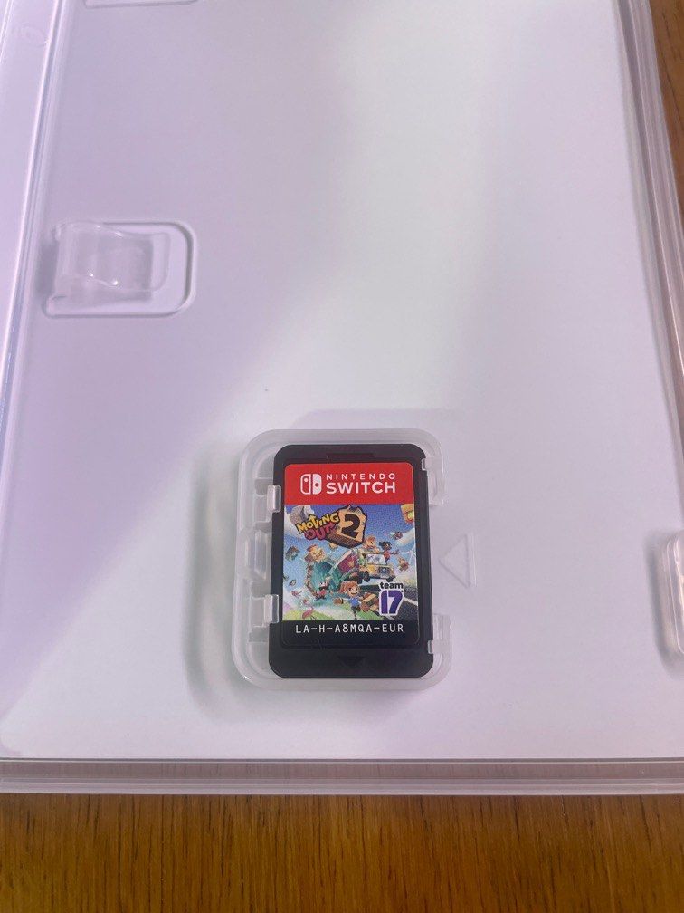 NS Moving Out 2 (Category: Nintendo) located in Mandaluyong City. Submitted by nintendoshop_mandaluyong (Listing ID 1349564072, Image 2). Description: In good and working condition. Meet ups: SM Megamall EDSA Shangri-La Mall Light Mall Gateway 2 Mall AyalaOne Trinoma.