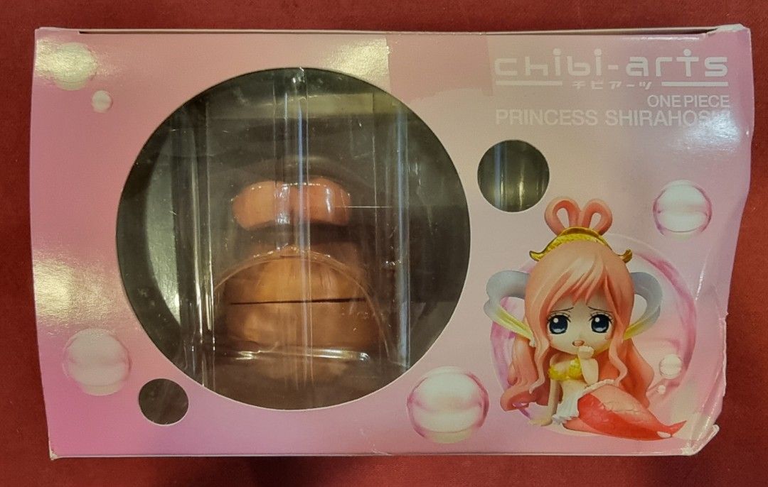 One Piece - Megalo - Shirahoshi - Chibi-Arts (Bandai) Anime figure figurine mermaid nendoroid size (Category: Toy Figures) located in Singapore. Submitted by singapore_best_priced_figures (Listing ID 1349577656, Image 3). Description: Brand new unopened, misb. Please refer to pics for box condition (Corner Dented) Courier +$10 next working day delivery / $5 (2-3 days) Self collect @425600 for Meetup weekdays @ Ubi mrt, weekend @ Eunos Mrt Feel fr
