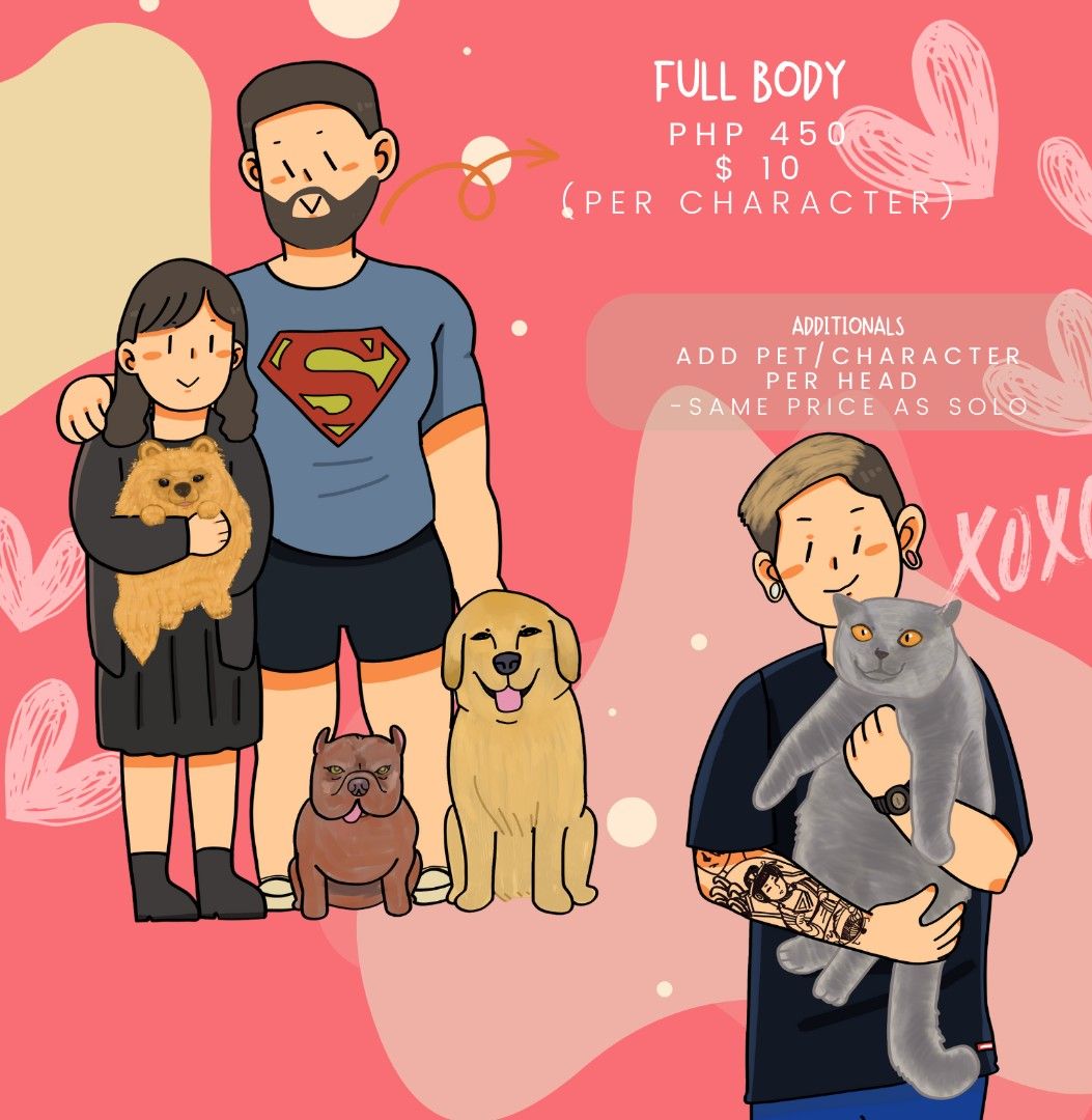 OPEN FOR VALENTINES COMMISSION DISCOUNTED PRICE (Category: Art & Prints) located in Tarlac. Submitted by lemonoranges. (Listing ID 1349611826, Image 3). Description: Heart's Day is just around the corner! 💖 Looking for the perfect gift for your partner? Whether they love matching items, collecting stickers and keychains, wearing adorable t-shirts, or sipping coffee from a matching mug, I’ve got you covered—at a DISCOUNTED PRICE! 🎉 Let me transf